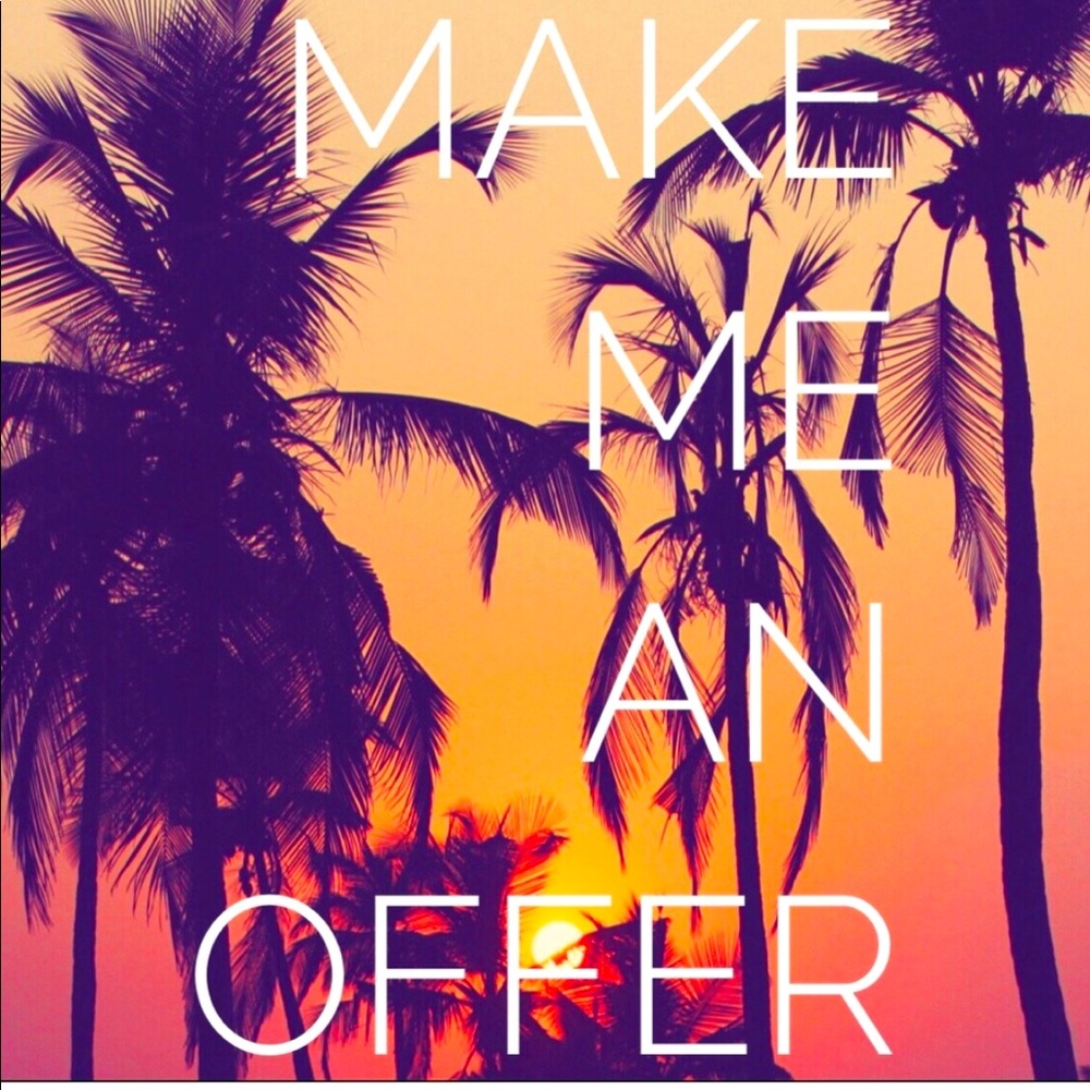 Offers welcome!